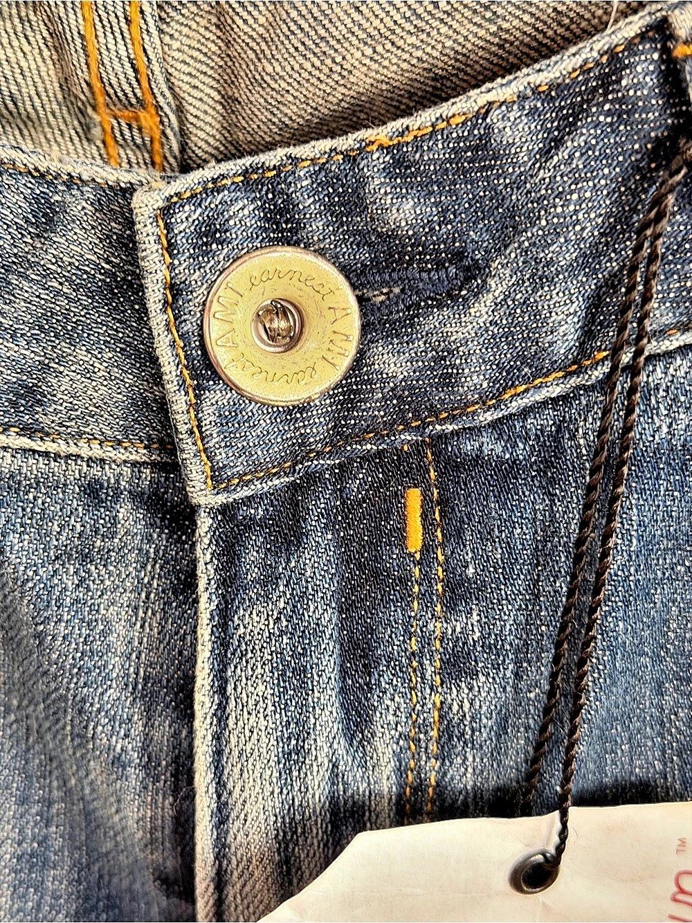 earnest sew Flare Jeans in Blue Waist 31 NWT - Picture 4 of 5